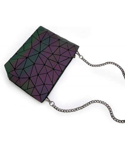 Women Holographic Laser Envelope Clutch Handbag Shoulder Bag Purse Luminous $10.59 Shoulder Bags