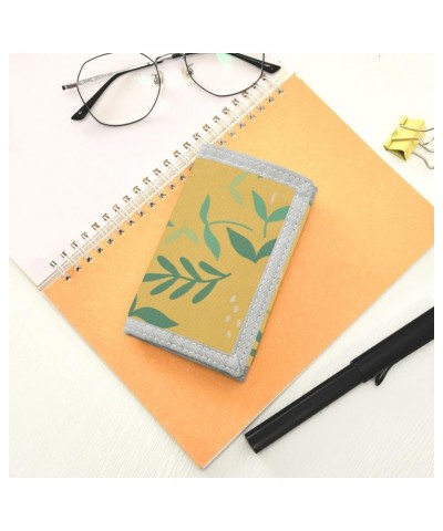 Spring Tulips Flowers Slim Front Pocket Wallet RFID ID Card Holder Cute Small Wallet with Keychian for Women Kids one size Cu...