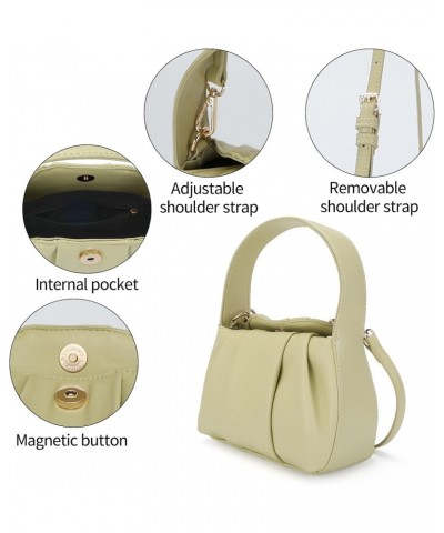 Cloud Pouch Bag Hobo Handbag Vintage Chic Fashion Clutch Purse for Women Dumpling Shoulder Bag $18.28 Hobo Bags