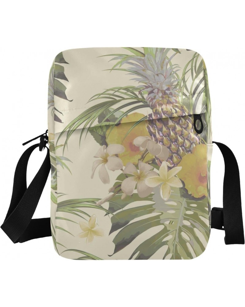 Crossbody Phone Bag Pineapple Tree(24e1) Small Messenger Shoulder Bag Cash Handbag Wallet Purse(238ya4a) $10.12 Crossbody Bags