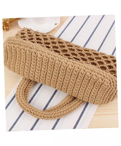 2pcs Storage Basket Cotton Thread Storage Bags To Weave Brownx2pcs $15.24 Handbags