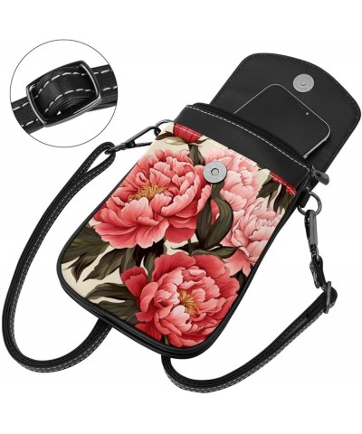 Classic PU Leather Phone Bag - Durable Cell Phone Wallet, Convenient Crossbody Purse Doodle Peace Sign Multicoloured5 $13.00 ...