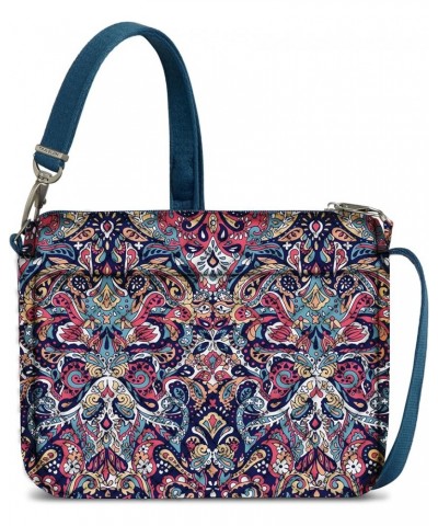 Anti-Theft Classic Small East/West Crossbody Summer Paisley $19.68 Crossbody Bags