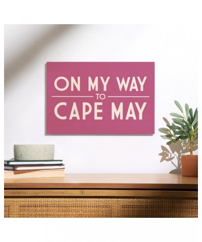 12x18 Inch Premium Wood Sign, Ready to Hang Wall Decor, Cape May, New Jersey, On The Way To Cape May, Simply Said $20.00 Totes