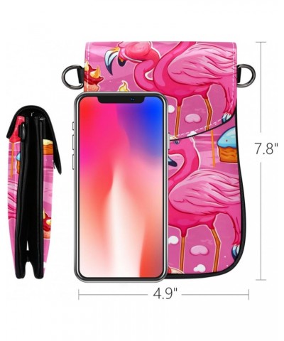 Crossbody Bags for Women,Crossbody Bag Men,Small Sling Bag,Flamingo and Anchor Pink Cartoon,Crossbody Purse $14.52 Crossbody ...