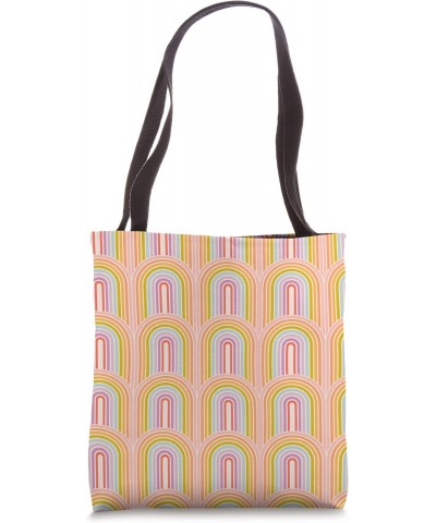 70s rainbow pattern - retro rainbow pattern Tote Bag $15.00 Totes