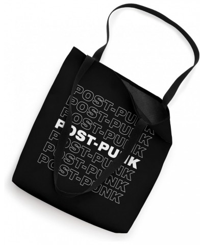 POST-PUNK Retro Repeating Design Tote Bag $13.52 Totes