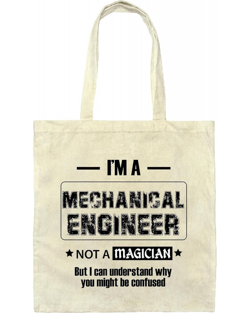 Funny Gift Ideas for Engineers Boss and Co worker Humor Natural White Multicolor Canvas Tote Bag $12.47 Totes