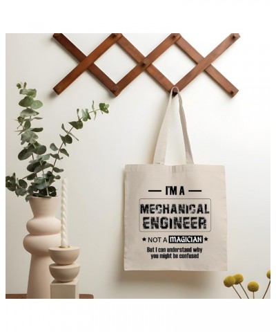 Funny Gift Ideas for Engineers Boss and Co worker Humor Natural White Multicolor Canvas Tote Bag $12.47 Totes