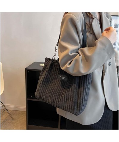 Plush and plush backpack for female college commuting tote bag Black $36.65 Backpacks