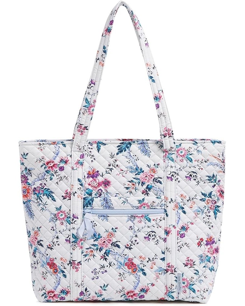 Womens Cotton Vera Tote Bag Magnifique Floral $36.19 Totes