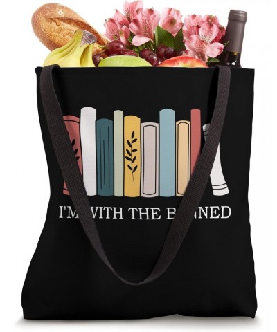 I'm with The Banned Books I Read Banned Reader Books Lover Tote Bag $13.43 Totes