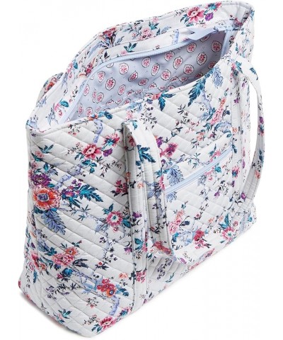 Womens Cotton Vera Tote Bag Magnifique Floral $36.19 Totes