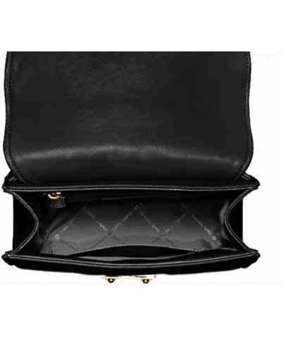 Michael Kors Serena Medium Flap Shoulder Bag Black $44.56 Shoulder Bags