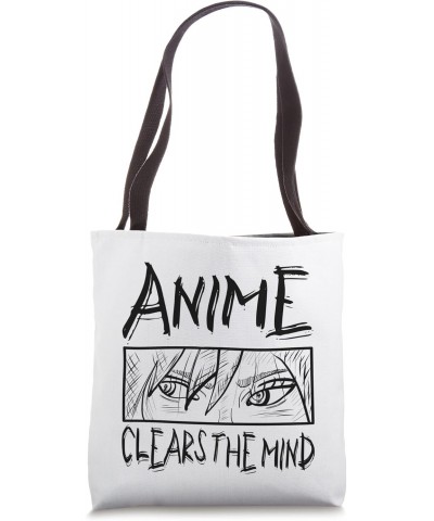 Anime Clears The Mind Anime Tote Bag $14.29 Totes