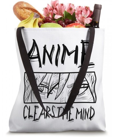 Anime Clears The Mind Anime Tote Bag $14.29 Totes