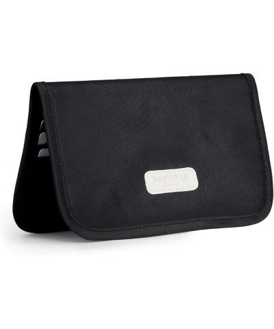 Card Holder Wallet for Men & Women，Slim Wallet with Zipper Pocket，Minimalist Wallet RFID with Nylon Fabric Black $9.17 Wallets