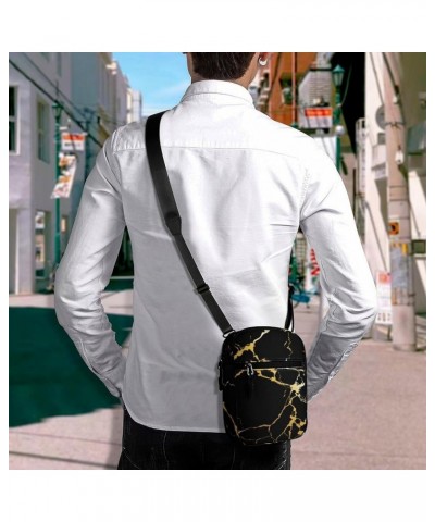 Women's Casual Shoulder Bag Travel Chest Bag Crossbody Bag Canvas Messenger Bag Color62 $18.28 Crossbody Bags