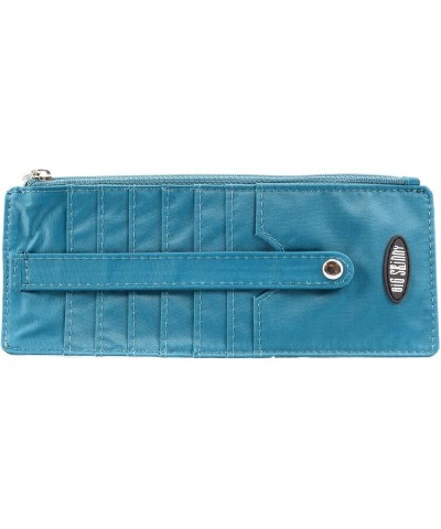 Women's Jaguar Credit Card Slim Wallet, Holds Up to 25 Cards Ocean Blue $16.15 Wallets