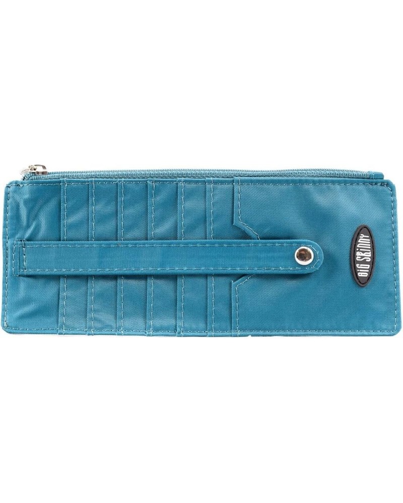 Women's Jaguar Credit Card Slim Wallet, Holds Up to 25 Cards Ocean Blue $16.15 Wallets