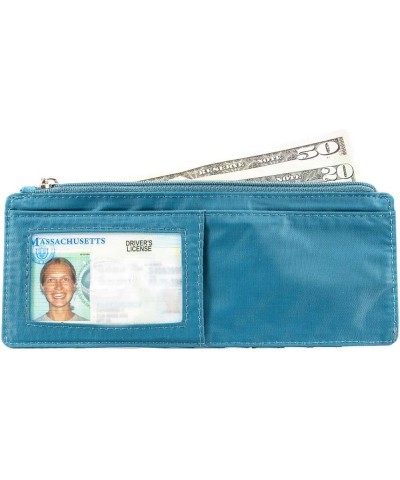 Women's Jaguar Credit Card Slim Wallet, Holds Up to 25 Cards Ocean Blue $16.15 Wallets