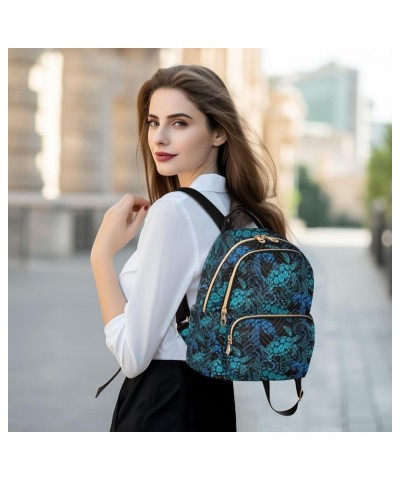 Small Backpack for Women Travel Bag Bohemian Sea Turtle Daypack Purse Fashion Shoulder Bag Rucksack Small A395 $11.44 Backpacks