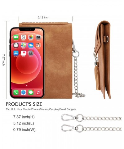 Purses for Women Crossbody, Leather Cell Phone Bag, Mini Portable Fan with 3 Speeds $20.27 Crossbody Bags