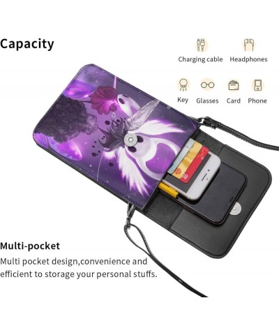 Hollow Knight Cell Phone Purse Crossbody Bag for Outdoor Travel Sports Camping Hiking Shoulder Bags 6 $20.05 Crossbody Bags