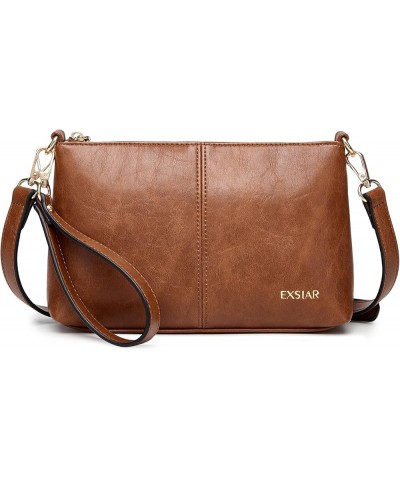 Small Crossbody Bags for Women,Wristlet Clutch Wallet Purses Handbags for Women Slim Organizer with Card Holder Auburn $13.33...