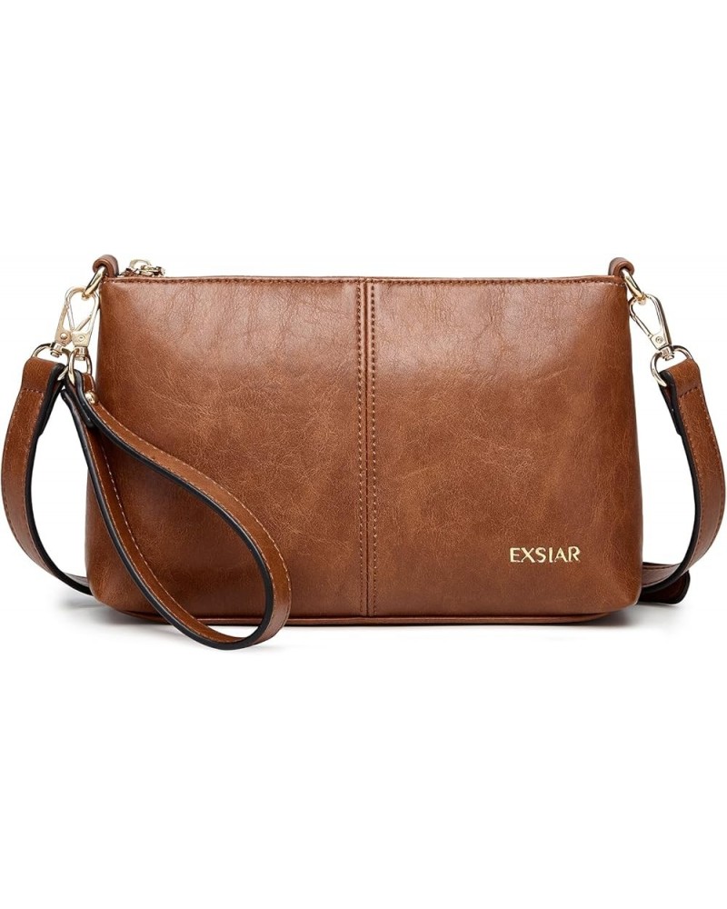 Small Crossbody Bags for Women,Wristlet Clutch Wallet Purses Handbags for Women Slim Organizer with Card Holder Auburn $13.33...