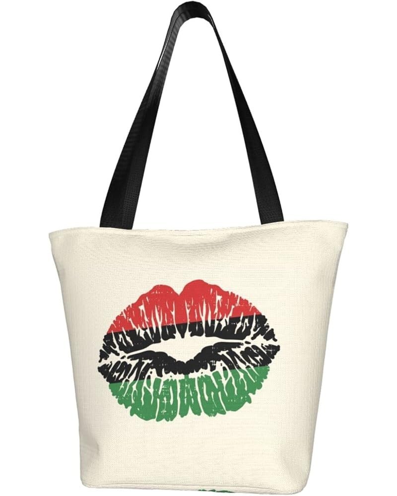 Tote Bag for Women, African American Shoulder Bag Handbag, Black Women Fashion Bags for Work Travel Business Beach Shopping L...