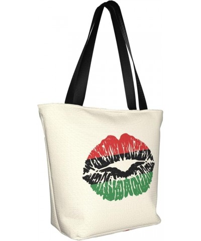 Tote Bag for Women, African American Shoulder Bag Handbag, Black Women Fashion Bags for Work Travel Business Beach Shopping L...