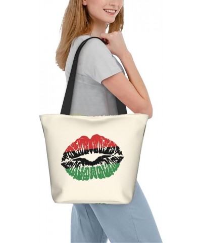 Tote Bag for Women, African American Shoulder Bag Handbag, Black Women Fashion Bags for Work Travel Business Beach Shopping L...