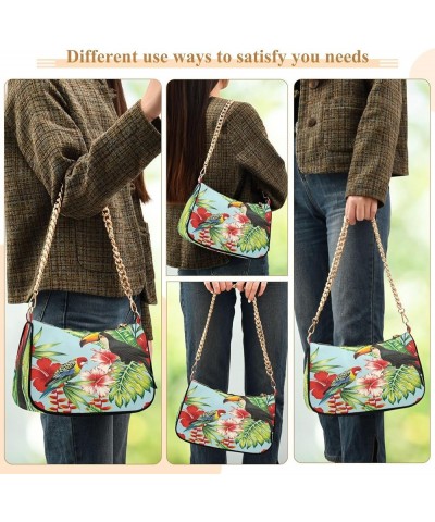 Shoulder Bag for Women Shoulder Handbags with Zipper Closure Chain Small Clutch Purses Crossbody Bags for Women Multicoloured...