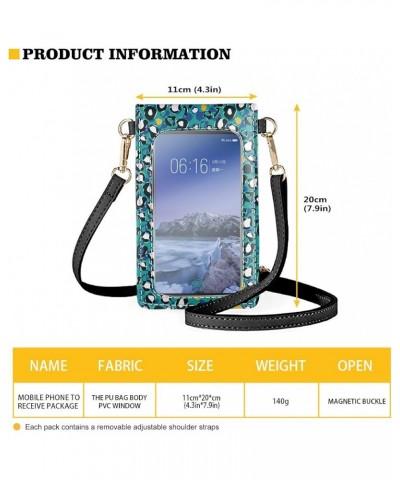 Crossbody Cell Phone Purses with Shoulder Strap Lightweight Thin Wallet Small Phone Bag for Women Gift Daisy Flower $12.00 Wa...