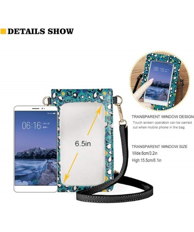 Crossbody Cell Phone Purses with Shoulder Strap Lightweight Thin Wallet Small Phone Bag for Women Gift Daisy Flower $12.00 Wa...