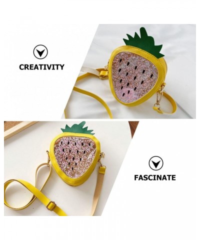 5pcs Messenger Bag Kids Crossbody Bag Girl Purse Kids Decor Crossbody Bags for Girls Small Sequin Cartoon Fruit Design Bag Fr...