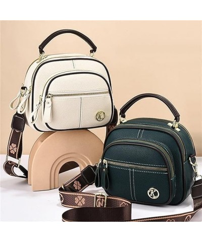 Gpmsign Leather Bag, Multifunctional Compartment Adjustable Wide Shoulder Strap Leather Bag A $27.52 Backpacks