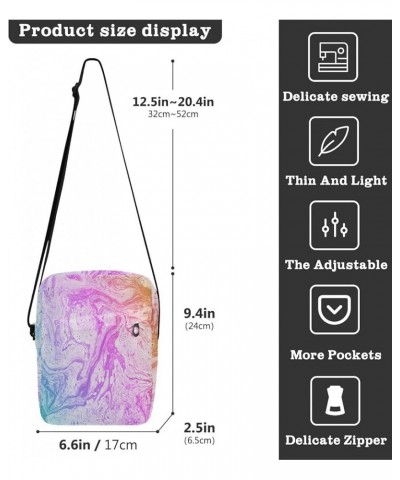 Crossbody Phone Bag, Small Messenger Shoulder Bag, Cash Handbag Wallet Purse Multi 2 $20.15 Crossbody Bags