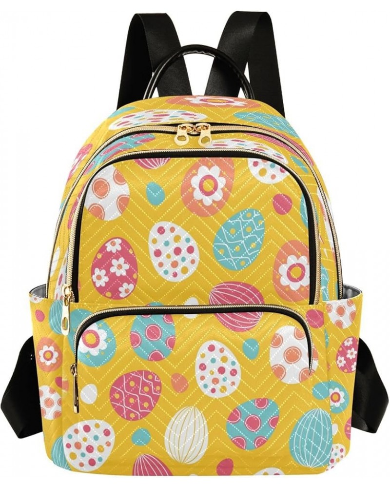 Fashion Backpack Mini Backpack Purse Casual Daily Backpack Colorful Eggs for Travel for College Work Small $18.24 Backpacks