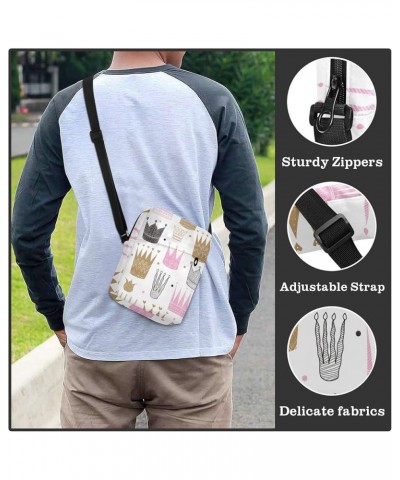 Crossbody Phone Bag, Small Messenger Shoulder Bag, Cash Handbag Wallet Purse Multi 2 $22.07 Crossbody Bags