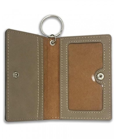 ID Holder Wallet, Vietnamese Pig, Personalized Engraving Included (Teal) Light Brown $16.23 Wallets