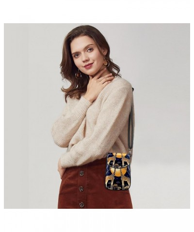 Crossbody Bags for Women,Crossbody Bag Men,Small Sling Bag,African Giraffe Grassland,Crossbody Purse $10.23 Crossbody Bags