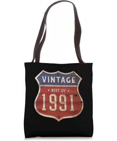 33 Years Old Vintage 1991 Limited Edition 33rd Birthday Tote Bag $13.61 Totes