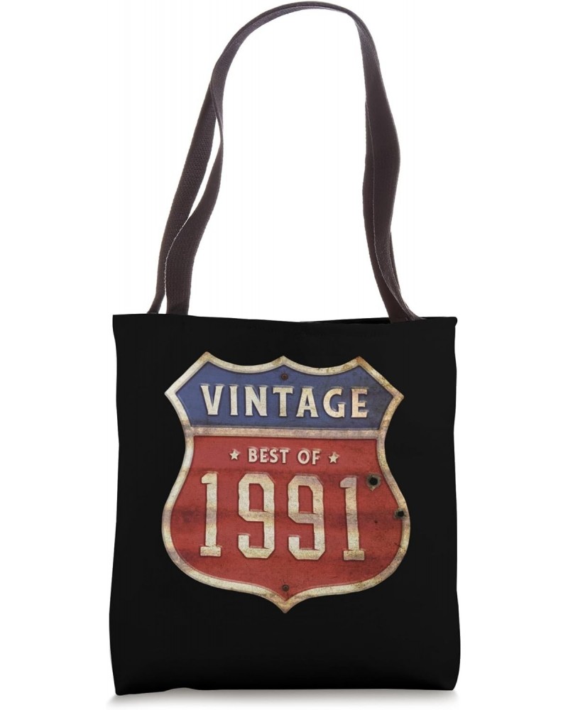 33 Years Old Vintage 1991 Limited Edition 33rd Birthday Tote Bag $13.61 Totes