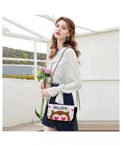 Crossbody Bags for Women Trendy Women's Black Shoulder Bag Small PU Leather Flap Cross Body Bag Handbags Pattern17 $22.13 Cro...