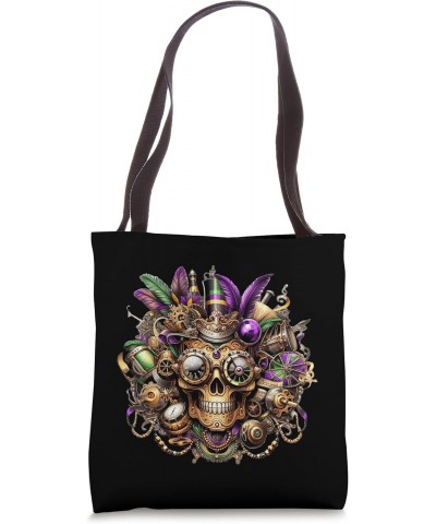 Steampunk Mardi Gras Sugar Skull Mardi Gras Steampunk Tote Bag $13.23 Totes