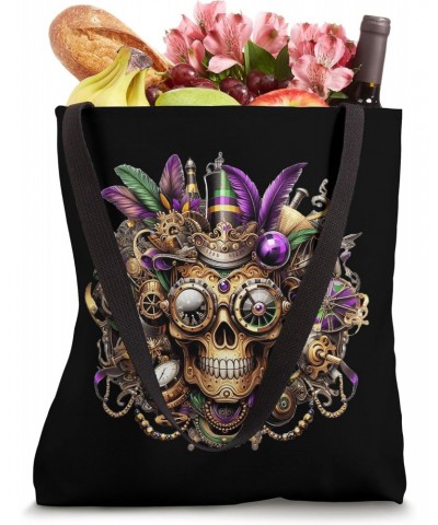 Steampunk Mardi Gras Sugar Skull Mardi Gras Steampunk Tote Bag $13.23 Totes