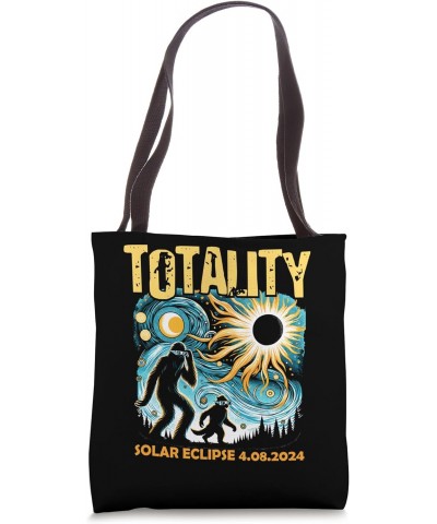 Totality Solar Eclipse 2024 - Bigfoot Eclipse Watcher Tote Bag $9.84 Totes