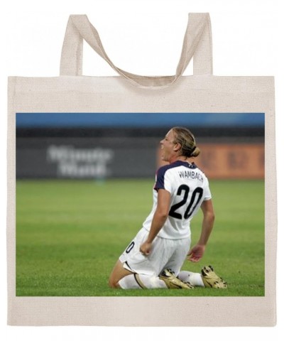 Abby Wambach - Cotton Photo Canvas Grocery Tote Bag IDPP203600 $15.62 Totes